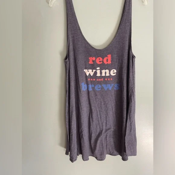 WildFox Red Wine And Brews Tank Top - Picture 5 of 7